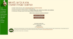 Desktop Screenshot of davisdyslexia.com